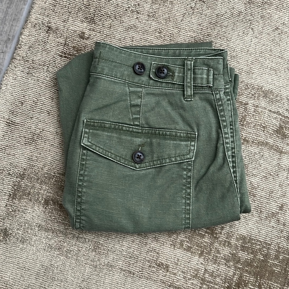 Madewell Green Cargo Pants